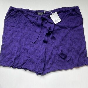 NWT Knit Lounge Shorts with Tie Waist